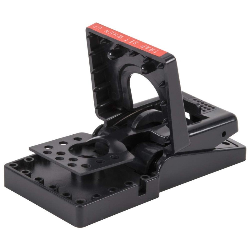 JT Eaton 409BULK Jawz Plastic Mouse Trap, For Solid or