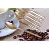 GRAEWE Espresso Demitasse Spoons Gold Plated 6 Pieces