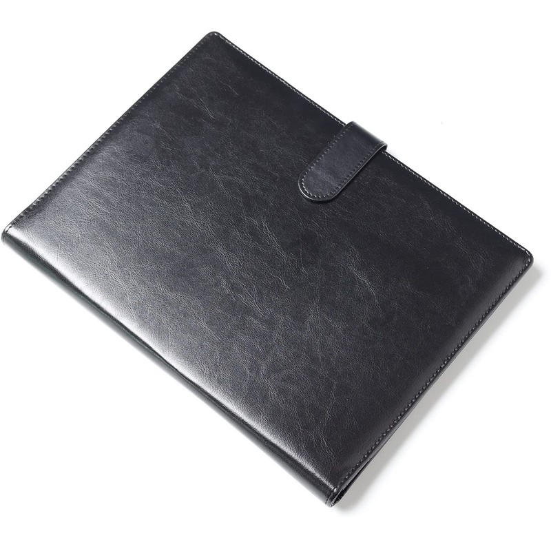 Panavage Binder A4 Clipboard PU Clip File Bifold Multifunction Pen
