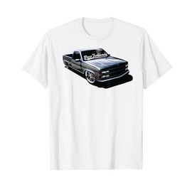 Puro Trokiando 1990s OBS Slammed Static truck on wheels T-Shirt