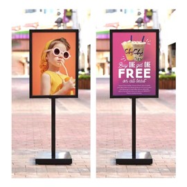 AD. Printing Materials Store Business and Store Sign Holder 20"x28" Double-Sided Foam Board Sign  Holder