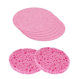 5 PCS Compressed Facial Sponges Round Soft Pads, for Facial Cleansing and Exfoliating and Makeup Remover, Reusable. (Size 1)