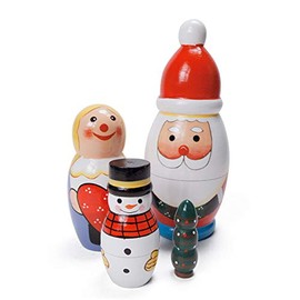 Santa Joshka Nord Christmas Object Ornament Home Decor Matryoshka