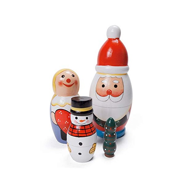 Santa Joshka Nord Christmas Object Ornament Home Decor Matryoshka