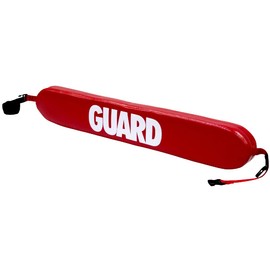 Kemp 40" (101.6 cm) Rescue Tube with Plastic Clips - Red - Red