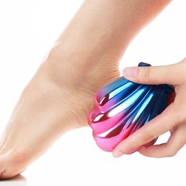 Halsgroves of Devon Nano Sand Foot File 2-in-1 - Callus Remover and Exfoliator, Safe Dead Skin Removal, Wet & Dry Pedicure Tool for Foot Care (Powder Pink)