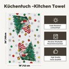 Artoid Mode Trees Snowflakes Gnome Bar Christmas Kitchen Towels Tea