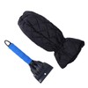 QANYEGN Waterproof Ice Scraper Mitt, 2 in 1 Design Snow