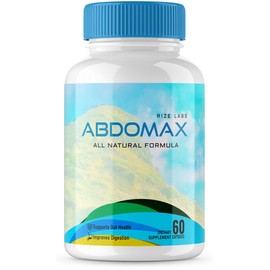 Abdomax Healthy Digestive Aid Supplement - Abdo Max Advanced Formula Supplement Capsules All Natural Formula Pills Support Gut Health Natural Organic (60 Capsules)