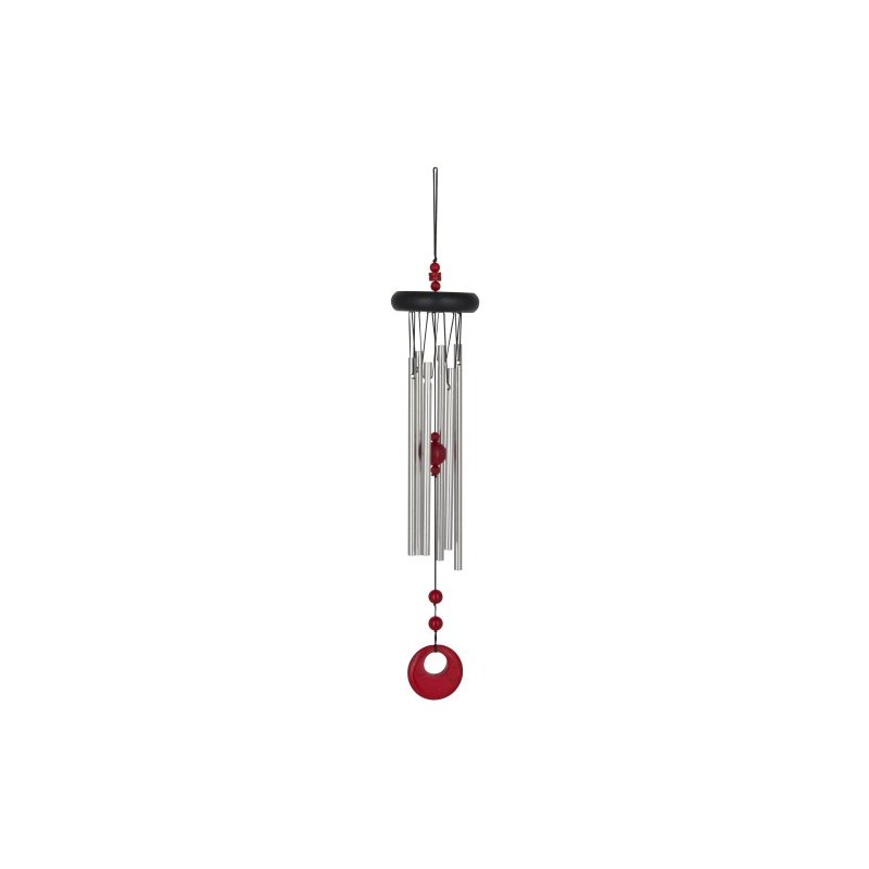 Woodstock Chimes Chakra Wind Chimes Collection, Red Coral, 16-1/2-Inch Long