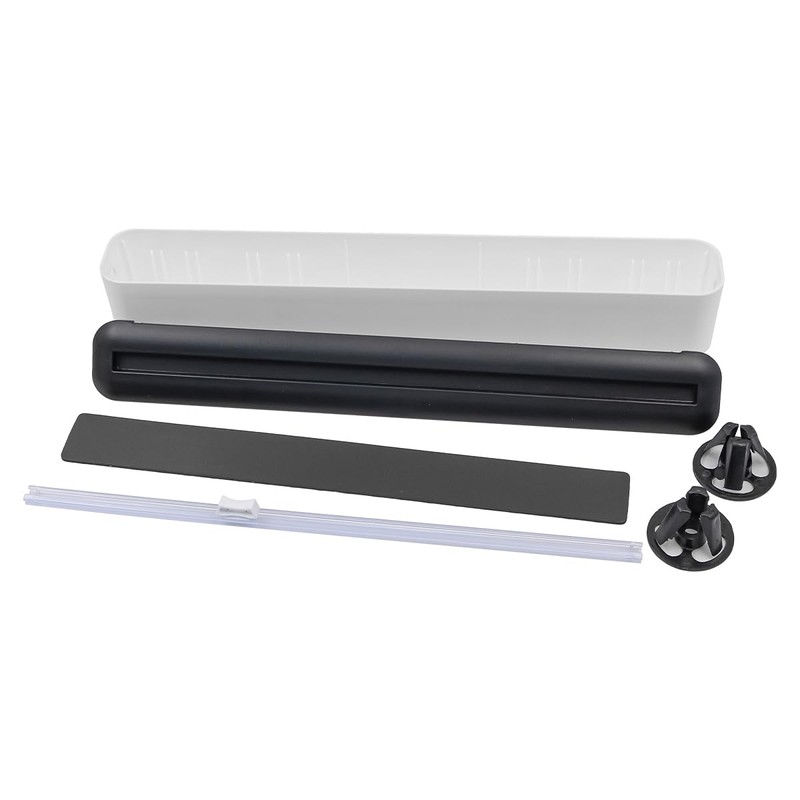 Ieron Magnetic Cling Film Dispenser - Gray - Improved Foil