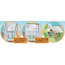 Dio Chemicals Shade Curtain, Net Construction, 6.6 x 6.6 ft ( 2 x 2 m)