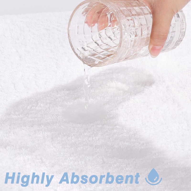 SEISSO Cotton Bath Towels 140 x 70 cm, Bath Towels,