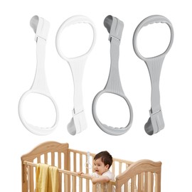 Pull Up Rings for Play Pen | Baby Stand Up Assist Rings - Walking Exercise Aid Supplies for Kids Aged 6-36 Months, Standing Assist Handles