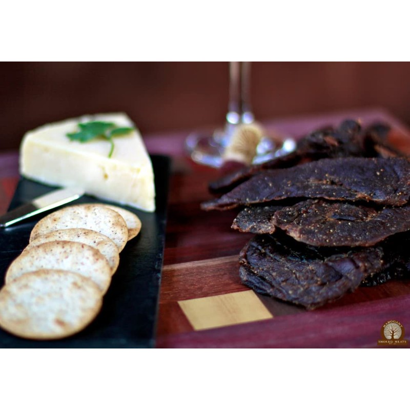 Mahogany Smoked Meats: Wild Boar Jerky - 8oz