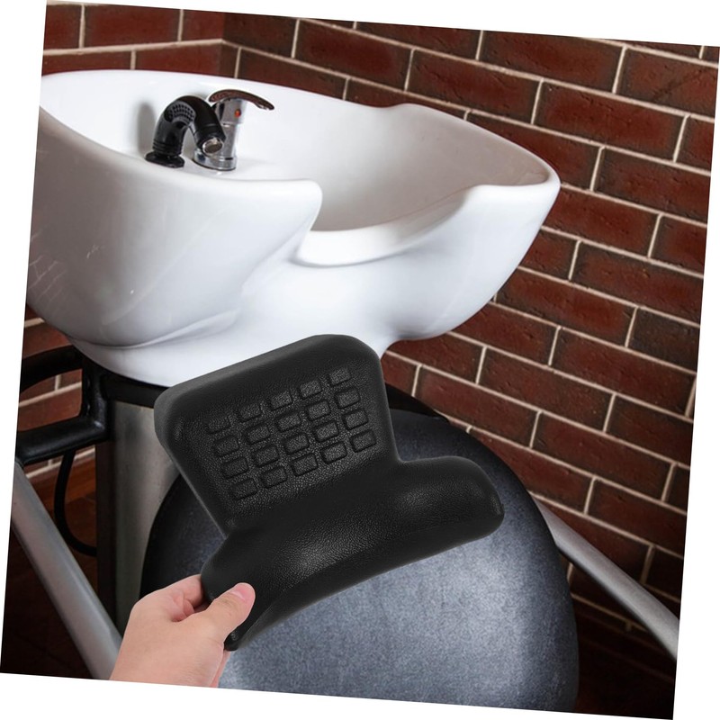 KOMBIUDA Bath Neck Pillow with Suction Cups Pu Cushion for
