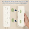 PATIKIL Magnetic Remote Control Holder Wall Mount, Silicone Remote Control