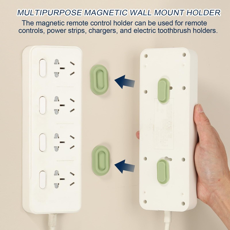 PATIKIL Magnetic Remote Control Holder Wall Mount, Silicone Remote Control
