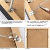 Blisstime Picture Hanging Kit - 100 Feet Braided Hanging Wire,