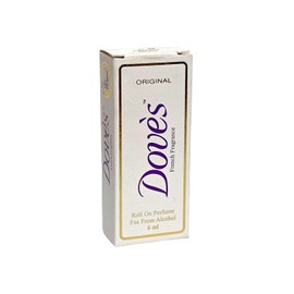 Almas Doves Original French Fragrance Roll-On Perfume, Alcohol-Free, 6ml (1)
