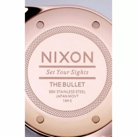 Nixon Bullet Rose Gold Watch, 38mm, Water Resistant, A418 2046, New In Box
