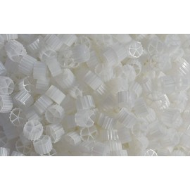K2 Bio Media Plus, K2 Bio Filter Media Moving Bed Biofilm Reactor (MBBR) for Aquaponics, Aquaculture, Hydroponics - Ponds - Aquariums (2 Cu Feet)
