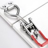 Pack of 10 Tension Clasps, Box Lock with Screws, Lever