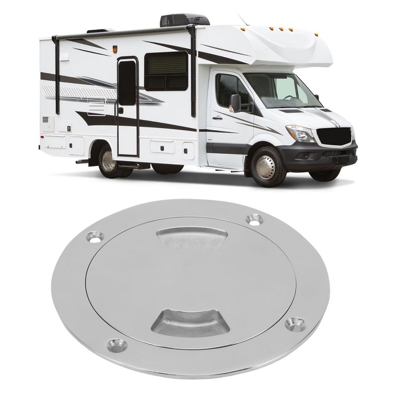 4 Inch Hatch 316 Stainless Steel Round Non Slip Inspection
