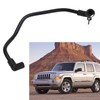 Crankcase Ventilation Hose 53032993AE Flexible Black Replacement For Jeep Commander