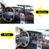 LLKUANG Center Console Dashboard Panel Molding Trim Kit Compatible with