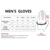GSG SINCE 1998 Mens Fingerless Leather Driving Gloves Unlined Half