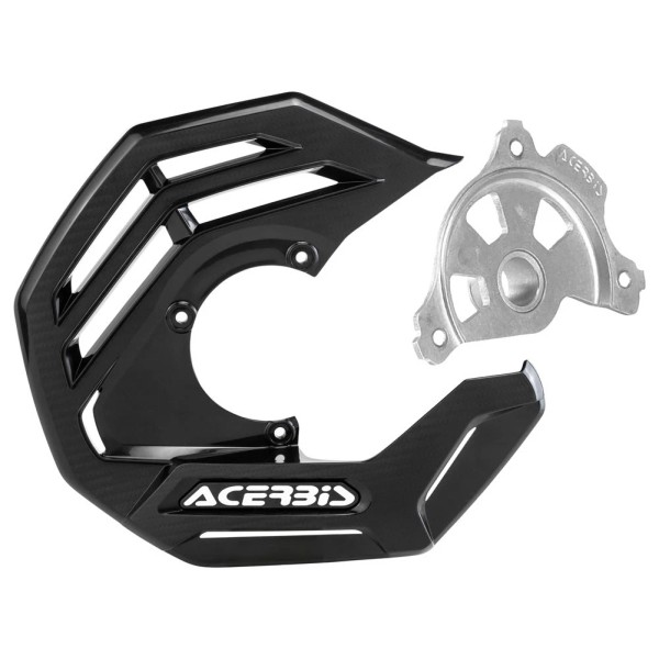 Acerbis X-Future Front Disc Cover with Mounting Kit Black For