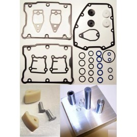 BTP 1999-2005 Harley Twin Cam Chain Tensioner change tool (2) shoes pins cam gaskets