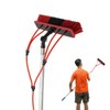 DYRABREST Water Fed Pole Kit Window Cleaning Brush Outdoor Window