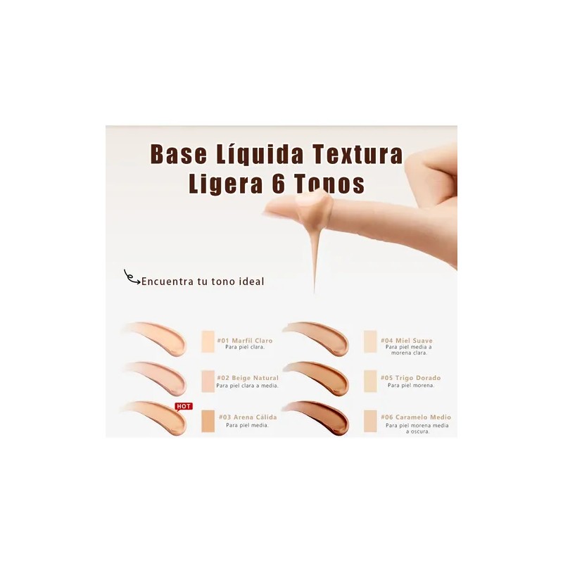 Base De Maquillaje Líquido Bella Girl Natural 38ml