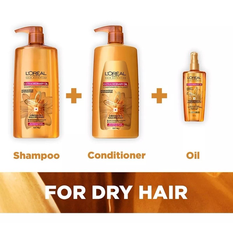 L'oreal Paris Elvive Acondicionador De Aceite Extraordinario