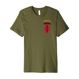 USASOC Shirt - Delta Force Shirt - w Ranger Tab SFOD-D - OD