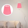 HEMOTON Lamp Shades Ceiling Table Lamp Shade Pink Cloth Ceiling