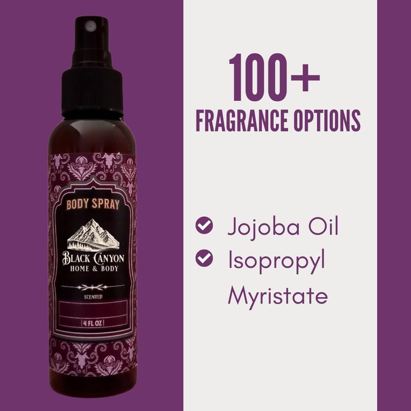 Black Canyon West Coast Huckleberry Scented Body Spray, 4 Oz