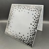 Plastic Embossing Folder 6x6 Inch Love Hearts Frame Plastic Textured