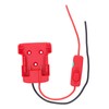 Battery Adapter Dock Power Connector with Fuse Holder 30Amp Fuse