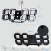KOSUMOSU Digital Clock, Wall Clock, LED Table Clock, Auto Brightness,