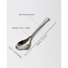 Quenelle Spoon/Rocher Spoon/Stainless Steel 304