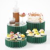 HeiMma 4 Pack Buffet Risers, Foldable Food Display Risers for