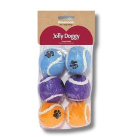 𝐏𝐫𝐢𝐦𝐞 𝐃𝐚𝐲 𝐃𝐞𝐚𝐥𝐬 𝟐𝟎𝟐𝟑 Dog Gift | 6 Dog Tennis Balls | Dog Toy | Perfect for dog Birthday present | Dog Present