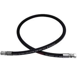 1/2 Hydraulic Hose with 1/2inch JIC 37° Female Hydraulic Hose Fittings 2 Ends (18inch)
