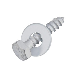 HROMIGRY 1/4" x 1-1/4" Lag Bolts (100 Pcs) Lag Screws for Wood, Hot Dip Galvanized, Hex Head with Washers