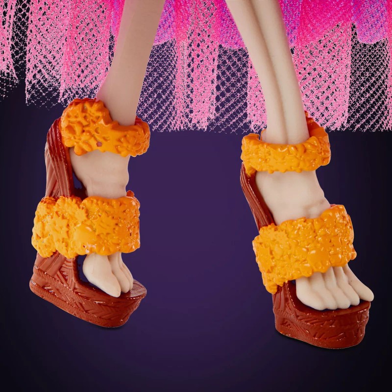 Monster High Muñeca Skelita Calaveras Con Hermoso Vestido