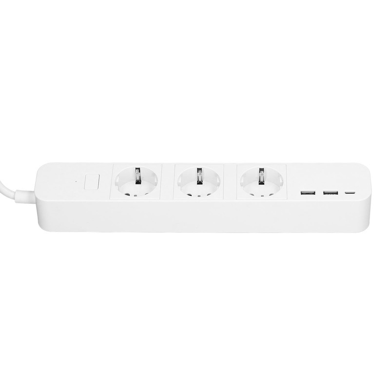 Smart Power Strip 3 Outlets 2 USB Ports 1 Type