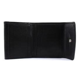 Braun Büffel Golf 2.0 4 Card Wallet with Flap Black